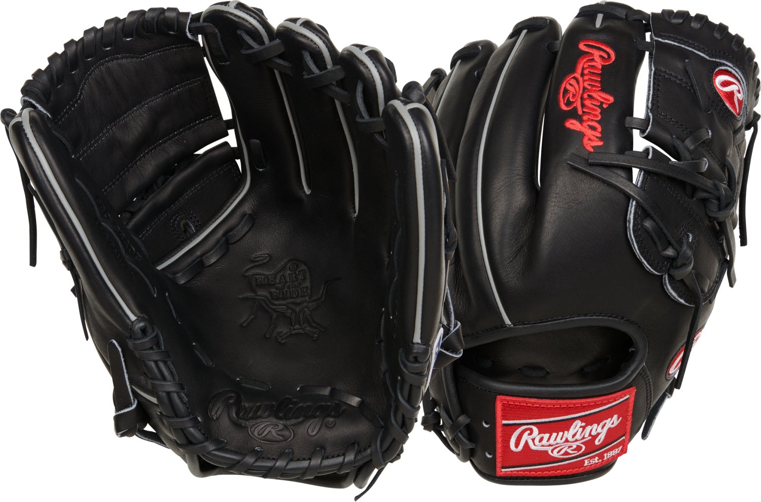 Rawlings Heart of the Hide Traditional Series 12 in Baseball Glove                                                               - view number 1