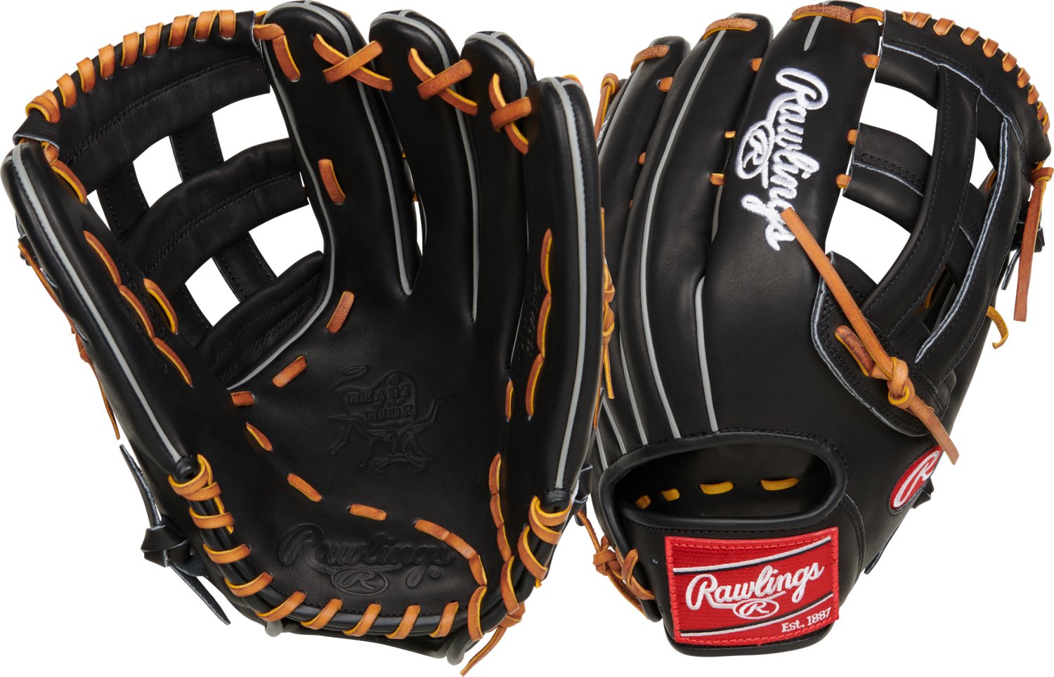 Rawlings Heart of the Hide Traditional Series 12.75 in Baseball Glove