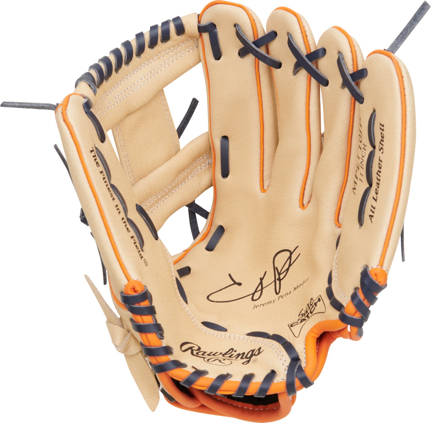 Rawlings Youth 11 in Mark of a Pro Houston Astros Jeremy Pena 3 Baseball All Purpose Glove                                       - view number 3