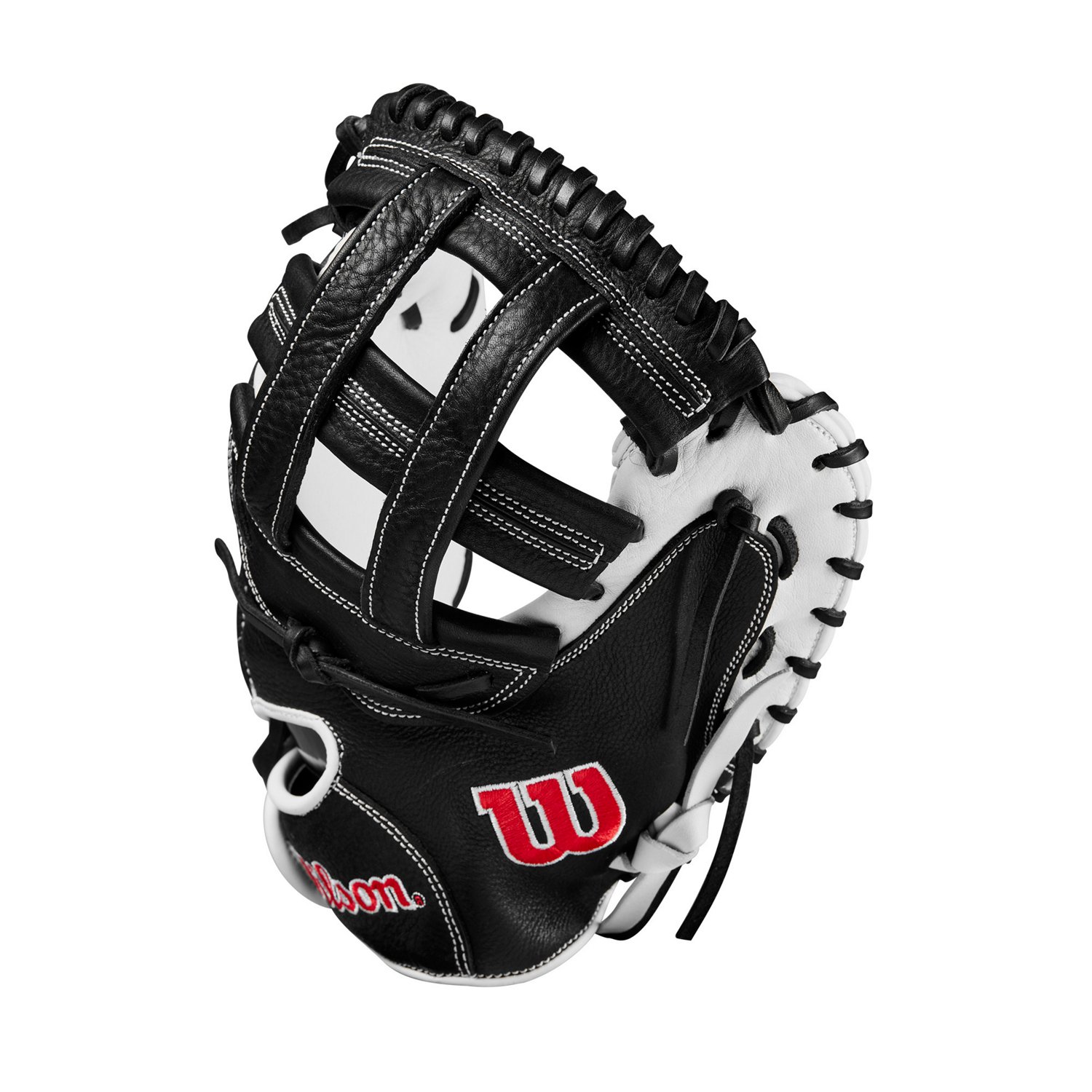 Wilson 33 in A1000 CM33 Fastpitch Softball Catcher’s Mitt                                                                      - view number 4