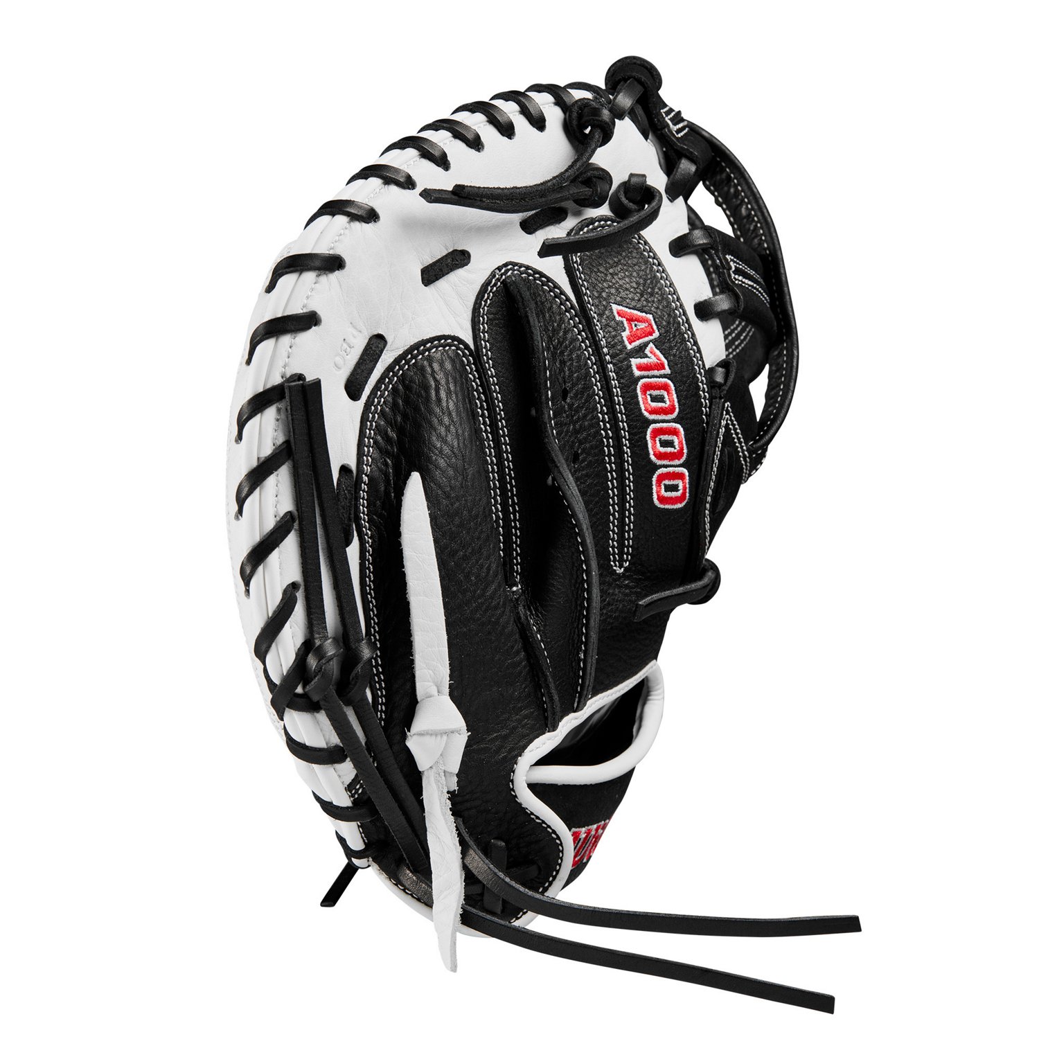 Wilson 33 in A1000 CM33 Fastpitch Softball Catcher’s Mitt                                                                      - view number 5
