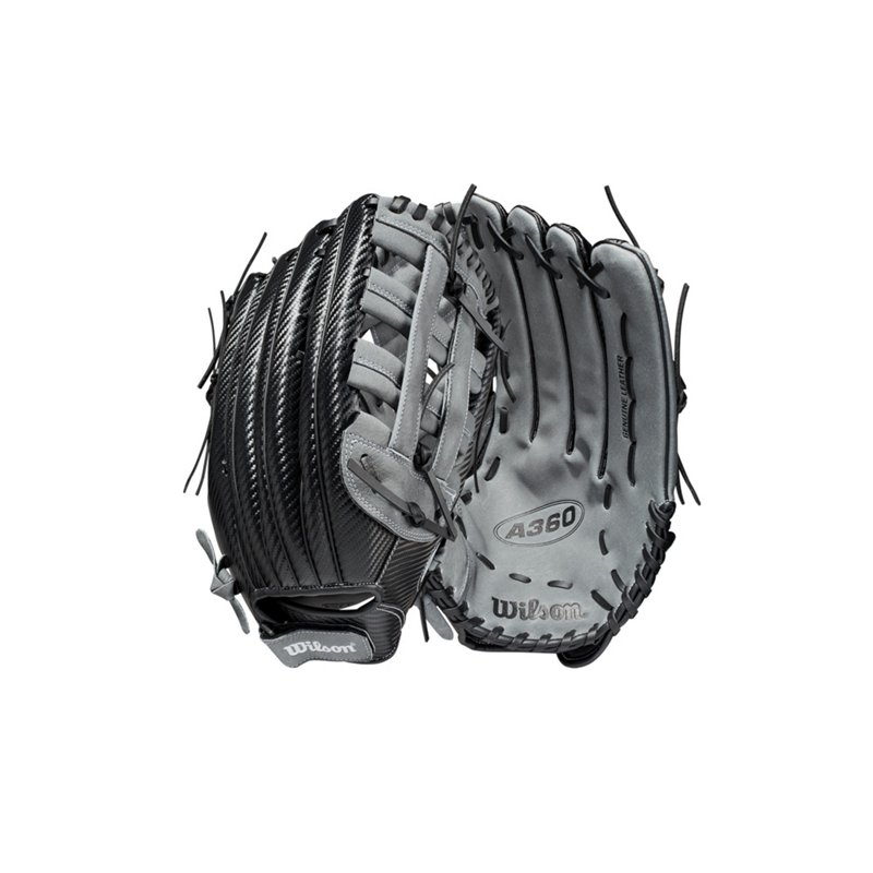 Wilson A360 15 in Slowpitch Softball Glove Grey - Sball/Bball Glove And Mitt at Academy Sports