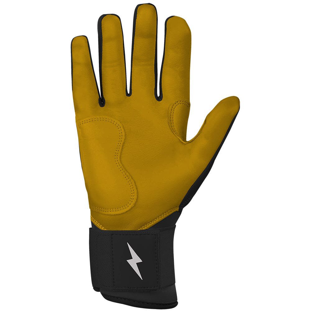 BRUCE BOLT Adults' Premium Pro Long Cuff Batting Gloves - view number 6