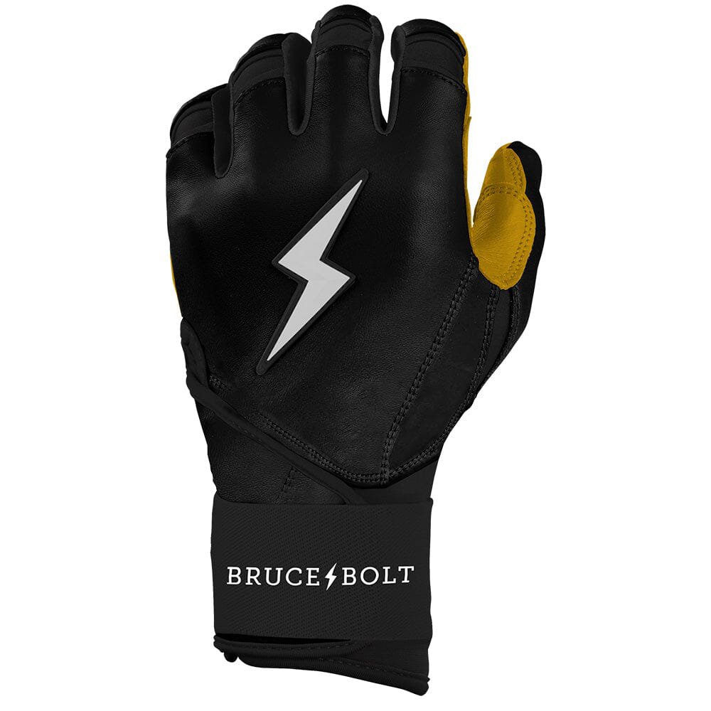 BRUCE BOLT Adults' Premium Pro Long Cuff Batting Gloves - view number 3
