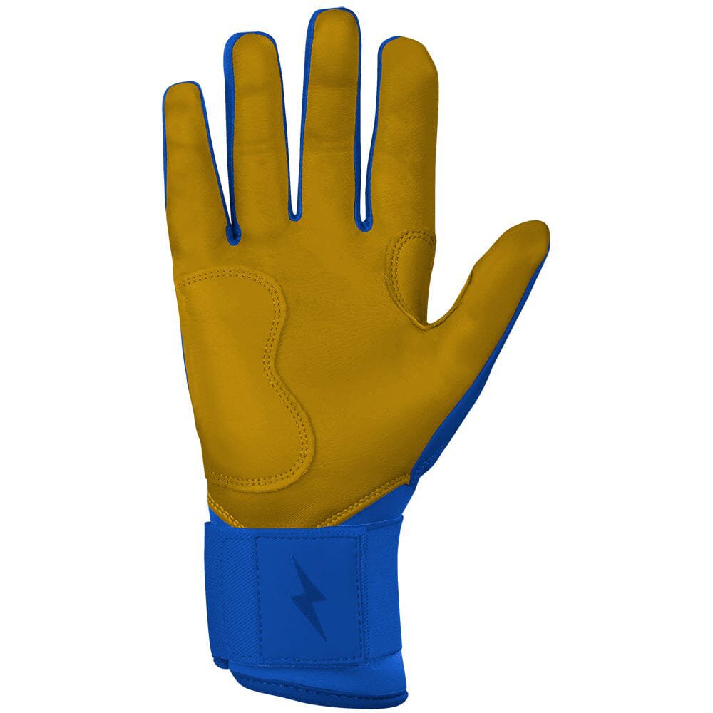 BRUCE BOLT Adults' Premium Pro Long Cuff Batting Gloves - view number 6