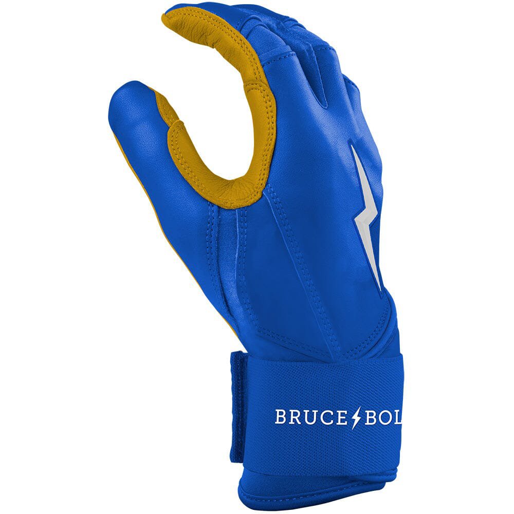 BRUCE BOLT Adults' Premium Pro Long Cuff Batting Gloves - view number 5