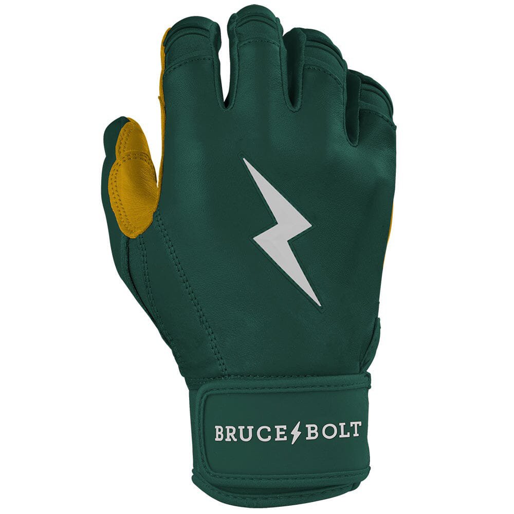 BRUCE BOLT Adults' Premium Pro Short Cuff Batting Gloves                                                                         - view number 4
