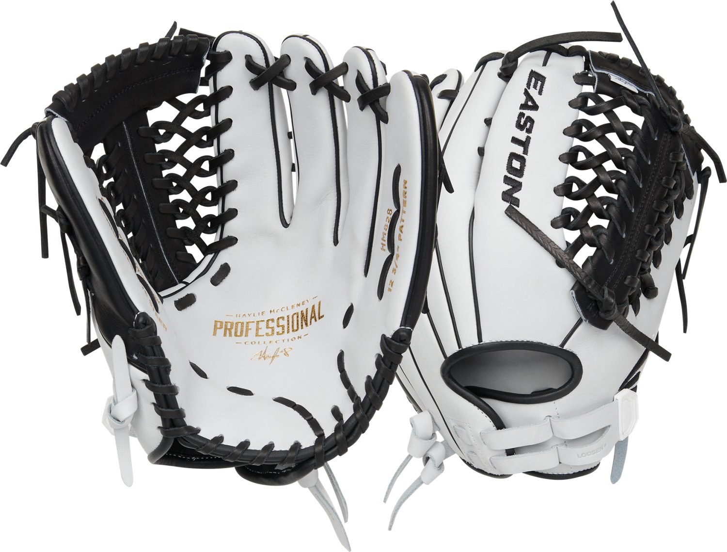 EASTON 12.75 in Professional Collections Signature Series Haylie McCleney Fast-Pitch Softball Outfield Mitt Left-handed