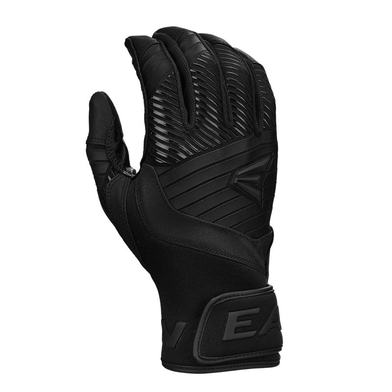 EASTON Kids&rsquo; Walk-Off Ethos Baseball Batting Gloves Black/Black, Large - Batting Gloves at Academy Sports