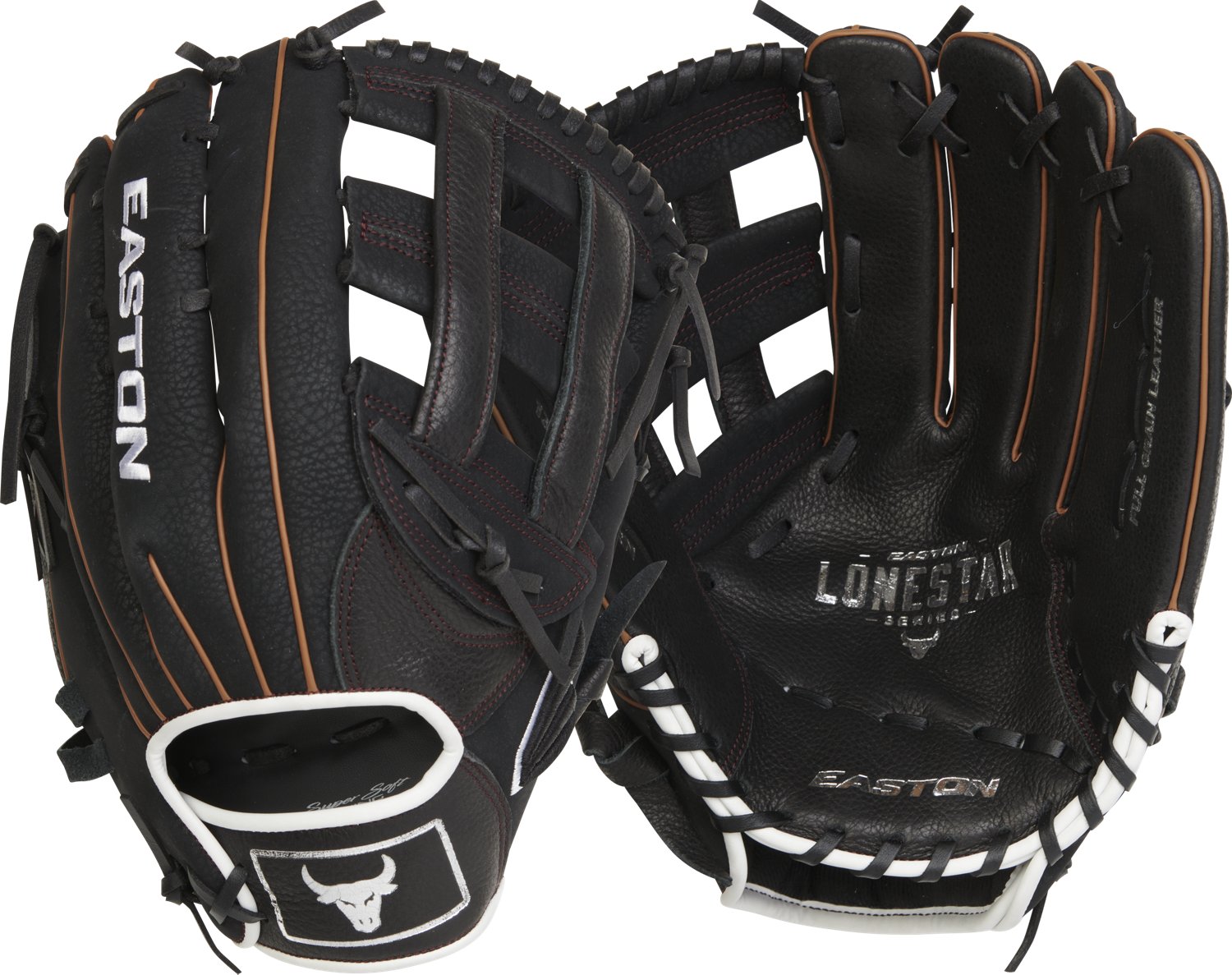 EASTON Lonestar Series H-Web Slow Pitch 13 in Softball Glove                                                                     - view number 2