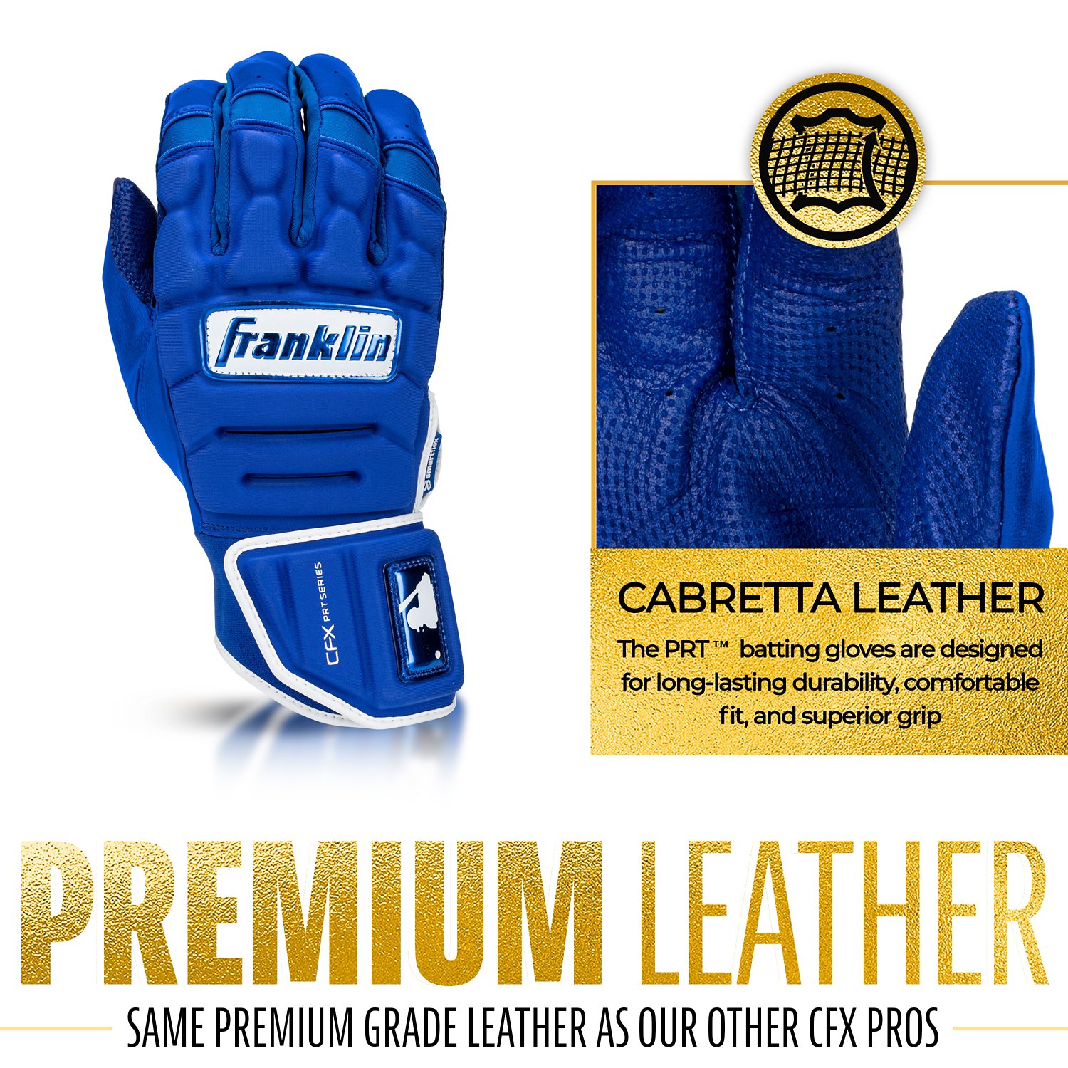 Franklin Adult MLB CFX PRT Series Batting Gloves | Academy