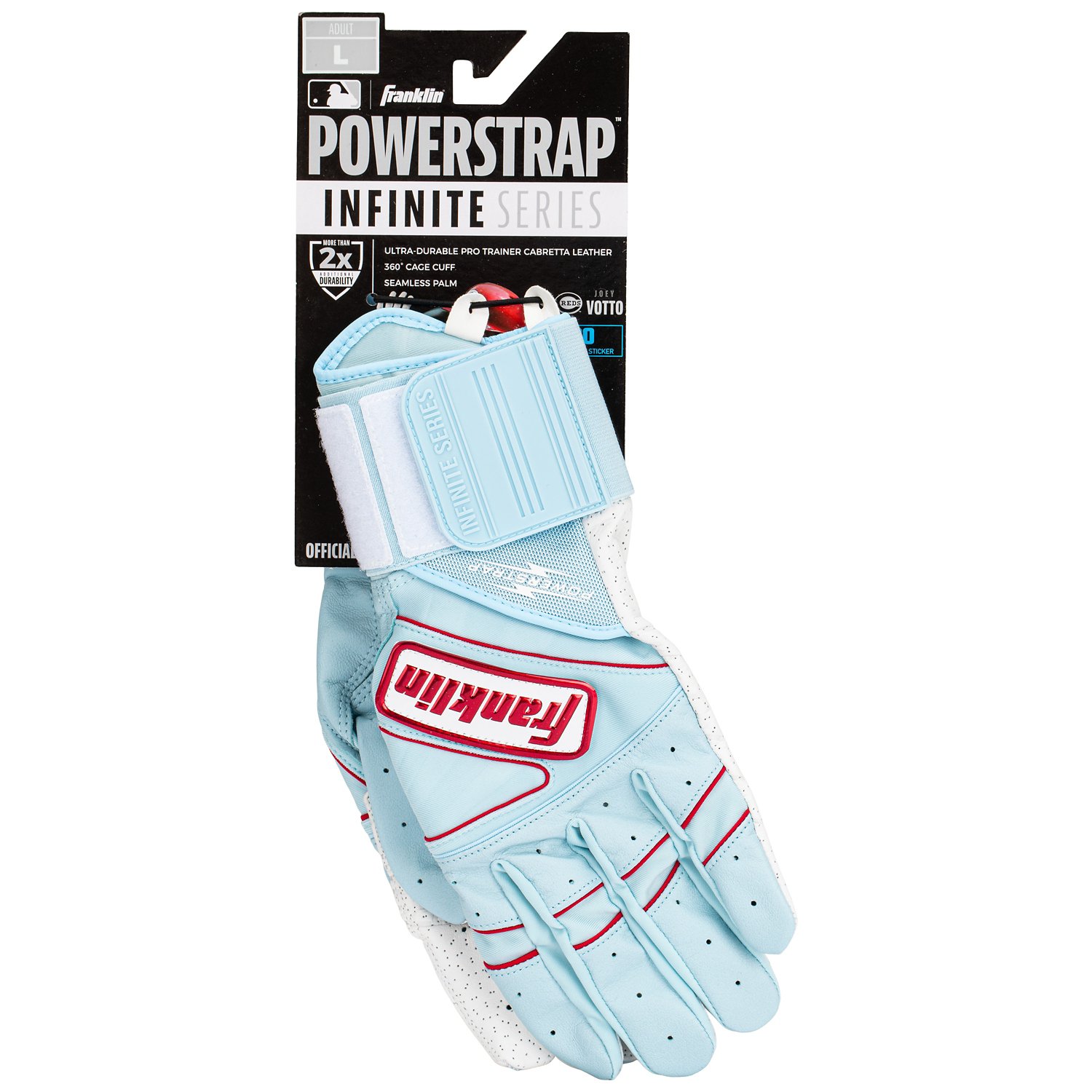 Franklin Adult MLB Infinite Series Power Strap Batting