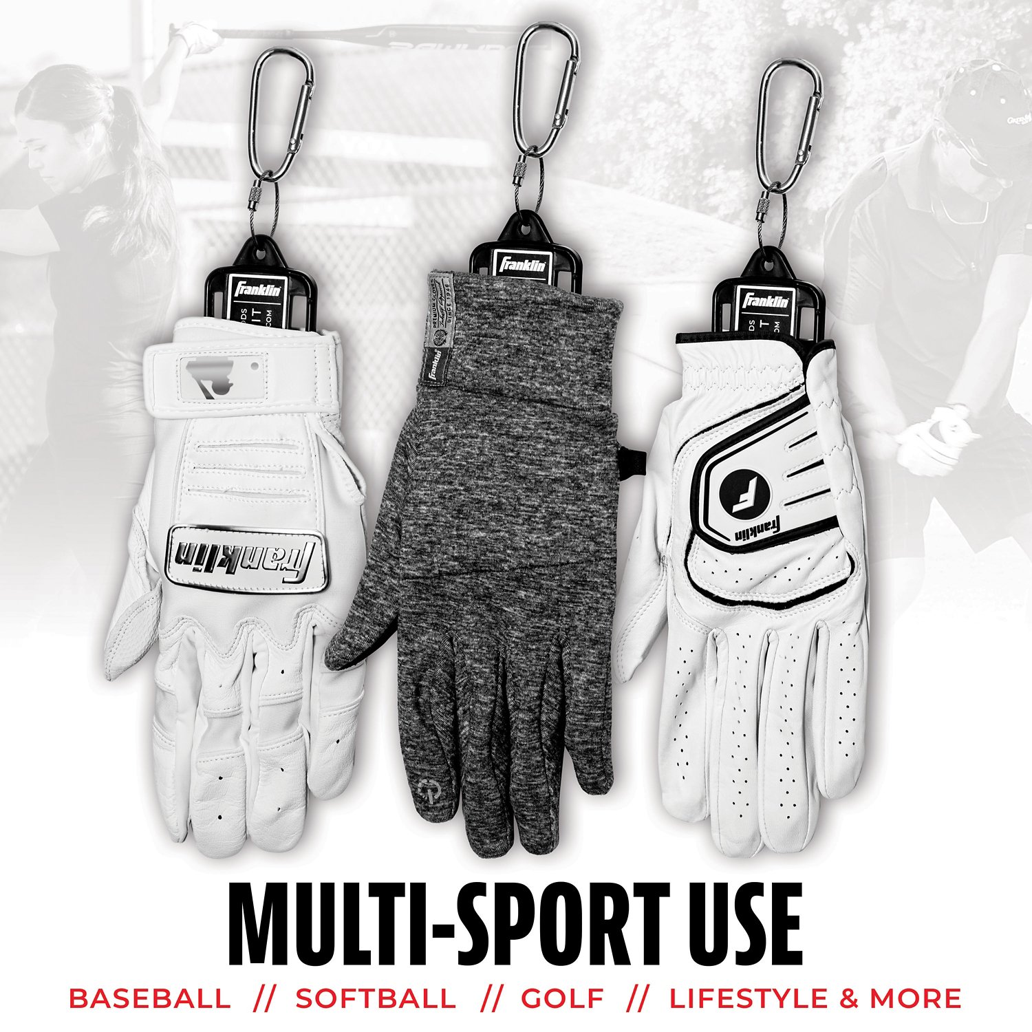 Franklin Adults' Batting Glove Aerator                                                                                           - view number 8