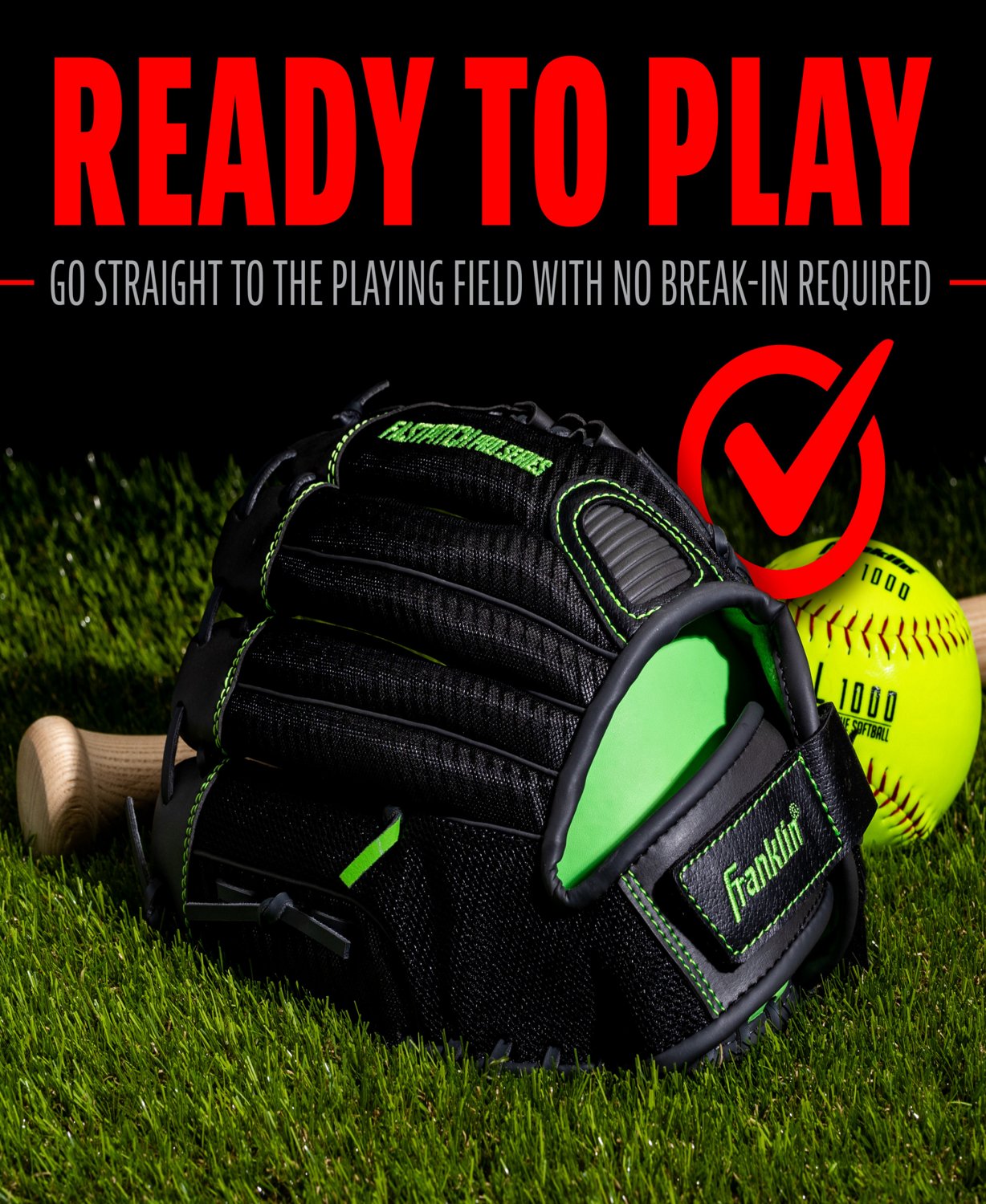 Franklin Pro Series Fast-Pitch Softball Fielding Glove - view number 7