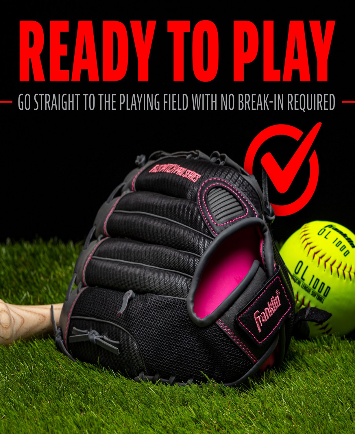 Franklin Pro Series Fast-Pitch Softball Fielding Glove - view number 7