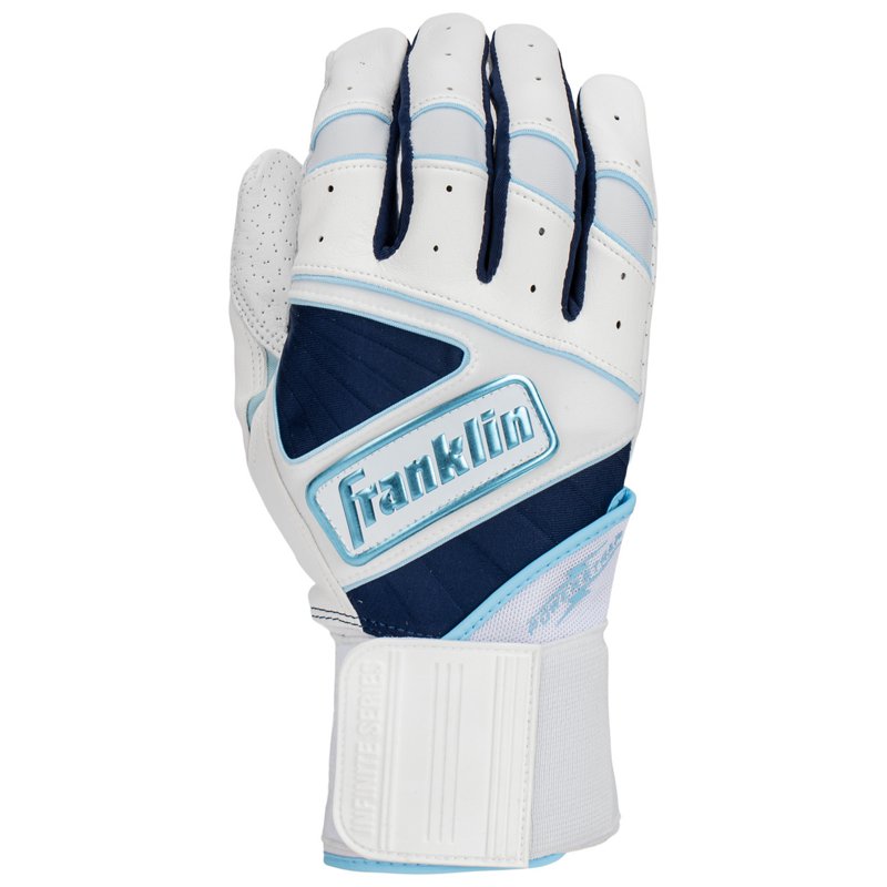 Franklin Women's Infinite Wrap Fastpitch Batting Gloves White/Blue, Small - Batting Gloves at Academy Sports