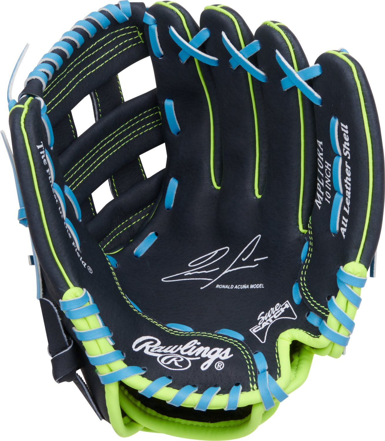 Rawlings 10 in Youth Mark of Pro Lite Ronald Acuna Fielding Glove                                                                - view number 4