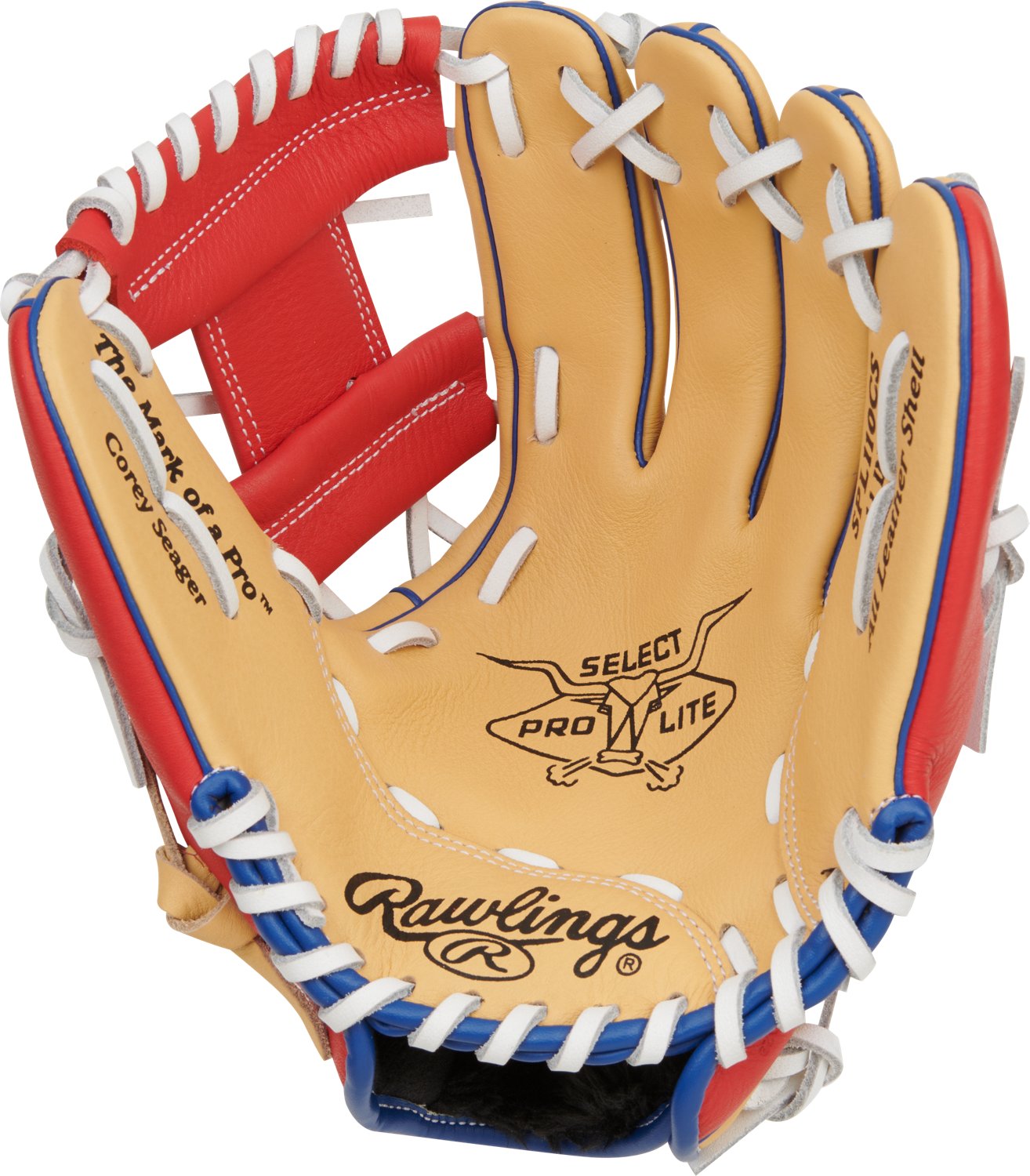 Rawlings 11 in Youth Select Pro Lite Series Corey Seager Infield Baseball Glove                                                  - view number 4