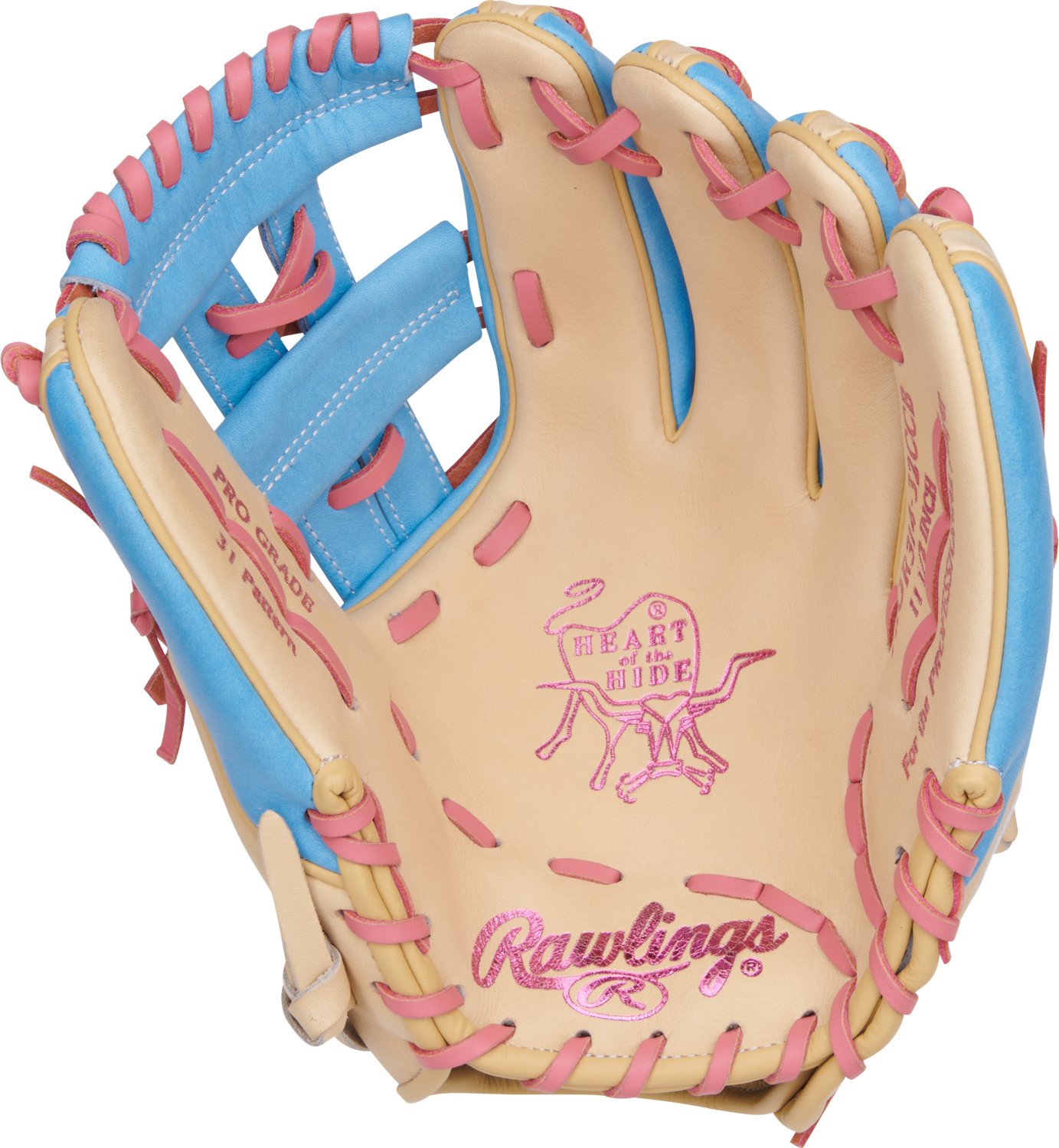 Rawlings 11.5 in Heart of the Hide Fielding Baseball Glove                                                                       - view number 2