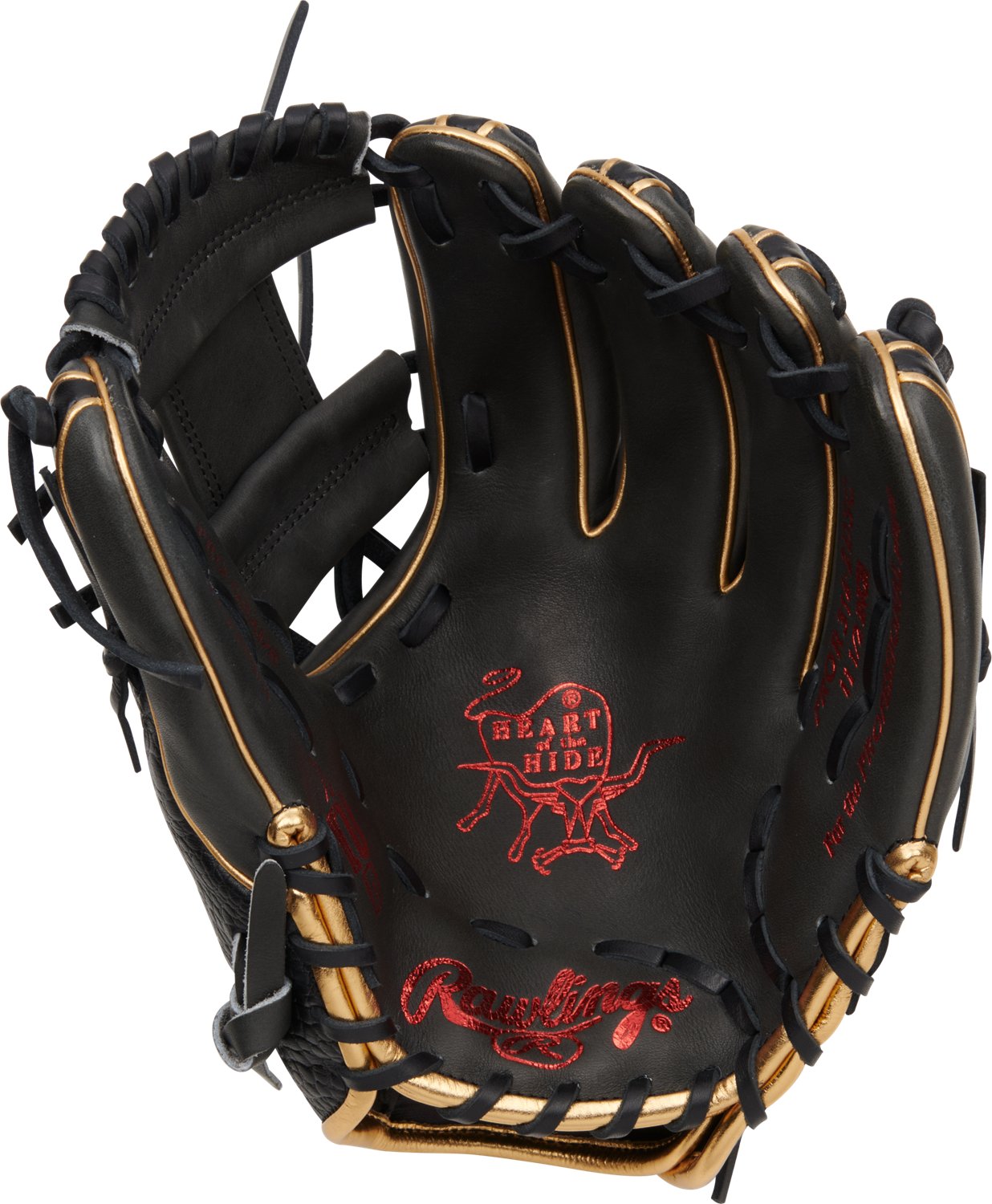 Rawlings 11.5 in Heart of the Hide Fielding Baseball Glove                                                                       - view number 4