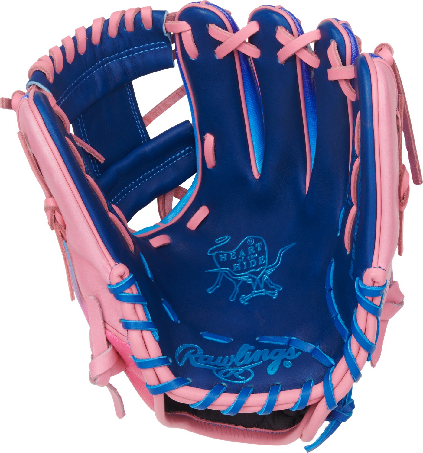 Rawlings 11.5 in Heart of the Hide Fun Burst Edition Fielding Baseball Glove - view number 3