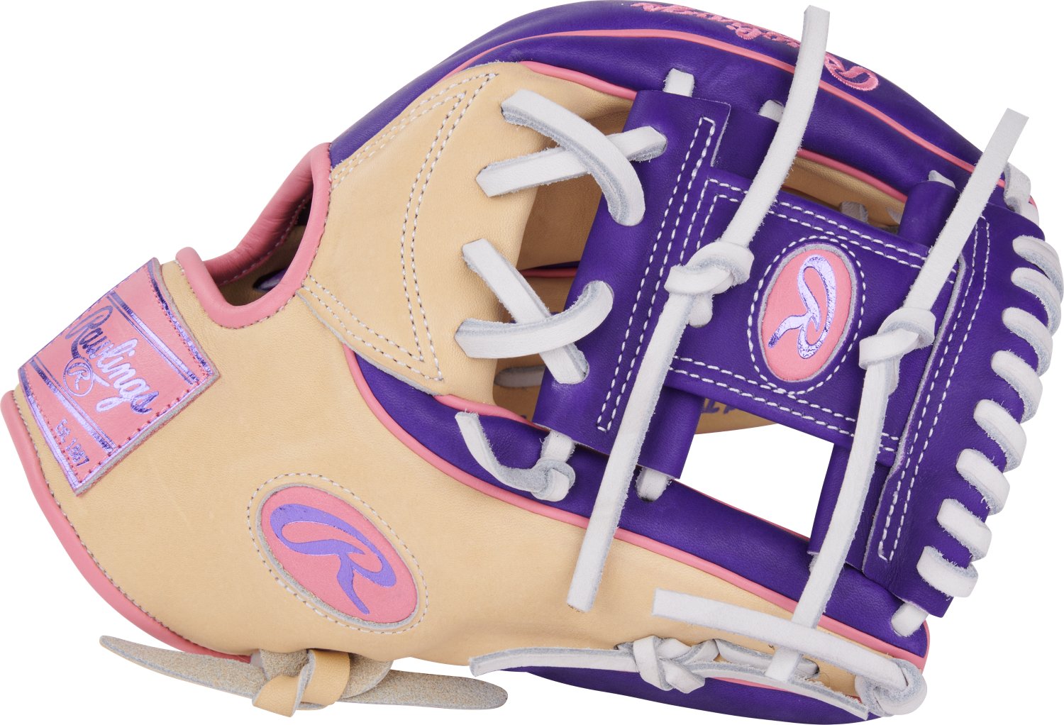 Rawlings 11.5 in Heart of the Hide Vibrant Series Infield Baseball Glove                                                         - view number 7