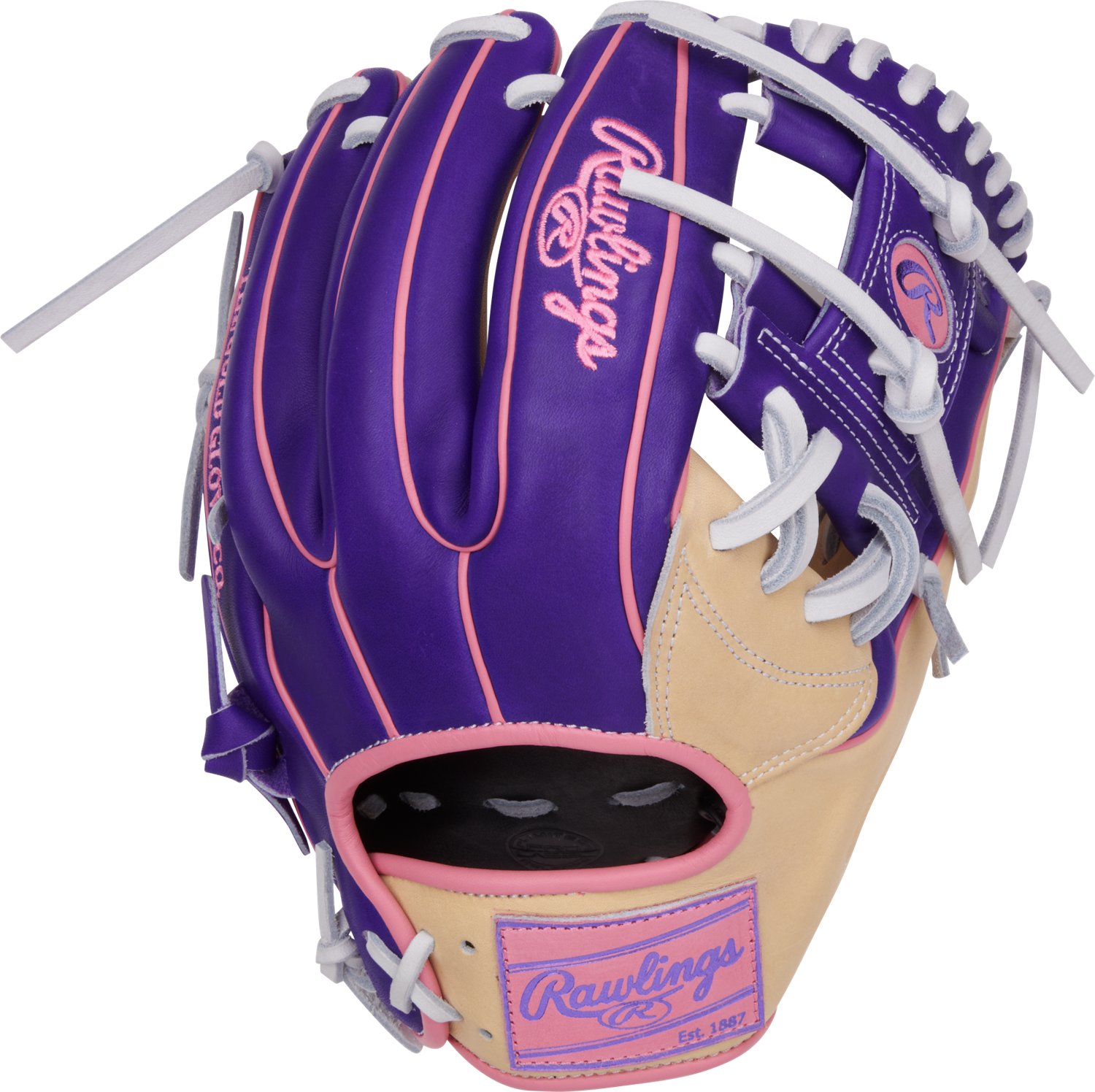 Rawlings 11.5 in Heart of the Hide Vibrant Series Infield Baseball Glove                                                         - view number 3