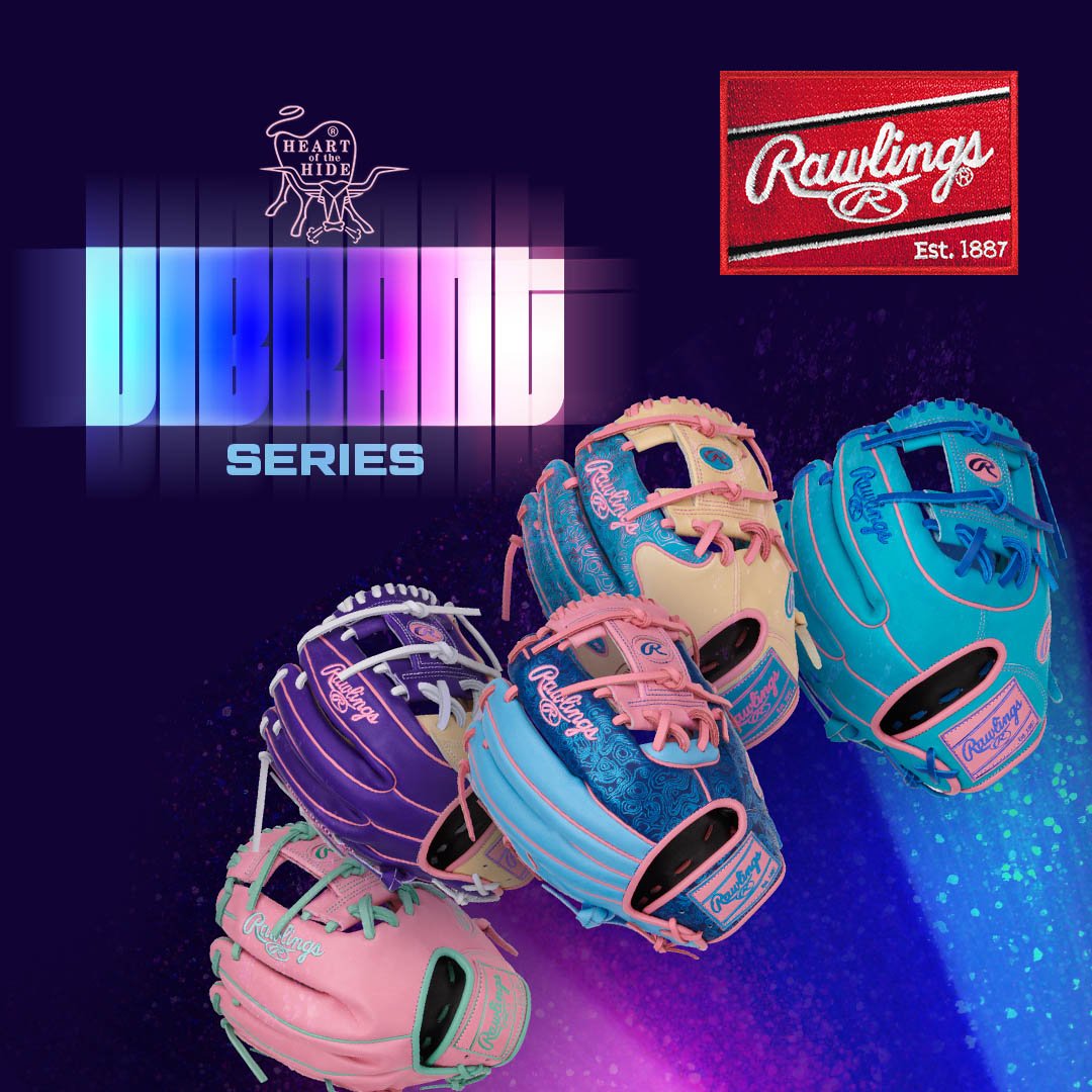 Rawlings 11.5 in Heart of the Hide Vibrant Series Infield Baseball Glove                                                         - view number 4