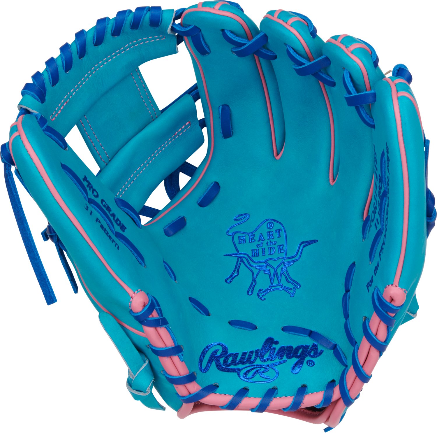 Rawlings 11.5 in Heart of the Hide Vibrant Series Infield Baseball Glove                                                         - view number 3