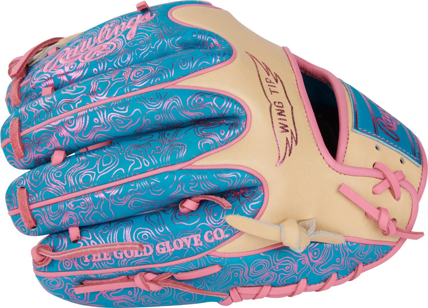 Rawlings 11.5 in Heart of the Hide Vibrant Series Infield Baseball Glove                                                         - view number 5