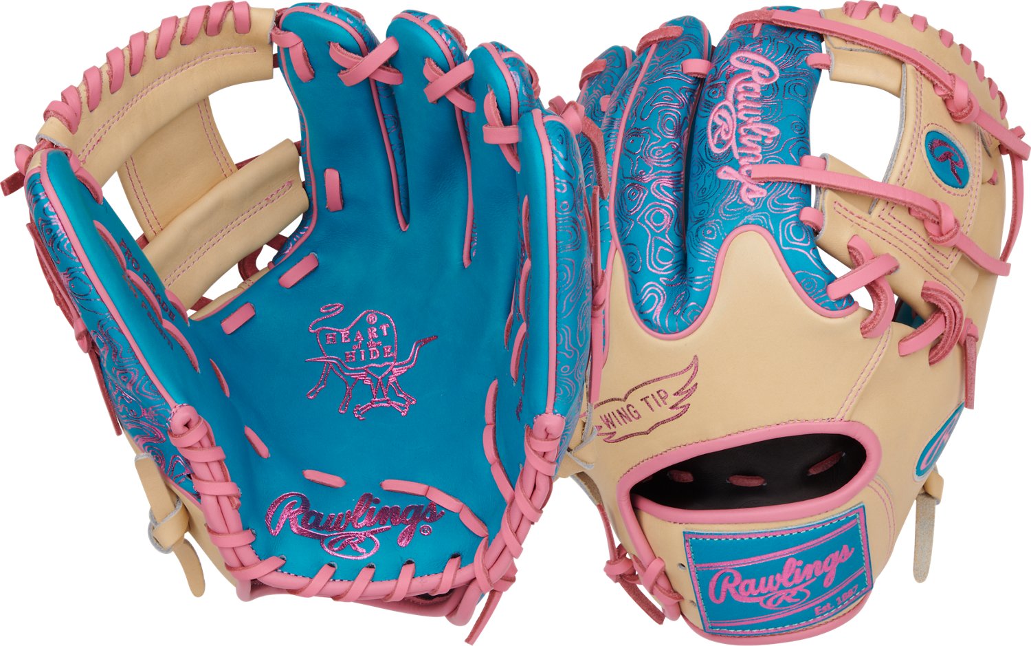 Rawlings 11.5 in Heart of the Hide Vibrant Series Infield