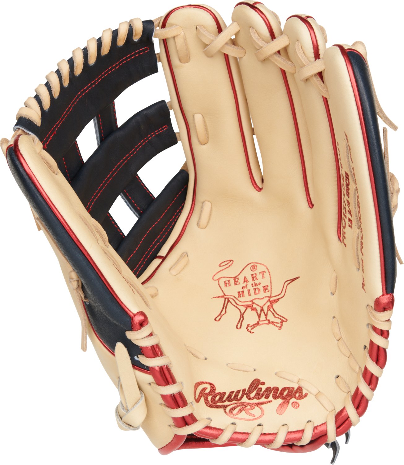 Rawlings 12.75 in Heart of the Hide Fastpitch Softball Glove  - view number 3