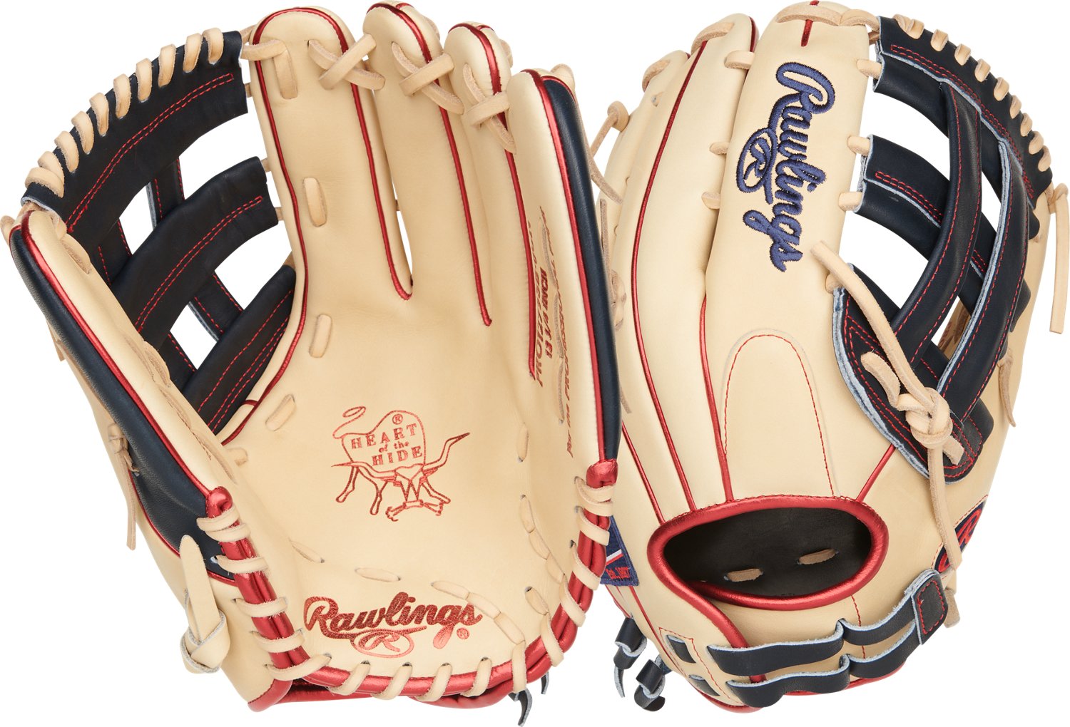 Rawlings 12.75 in Heart of the Hide Fastpitch Softball Glove  - view number 2