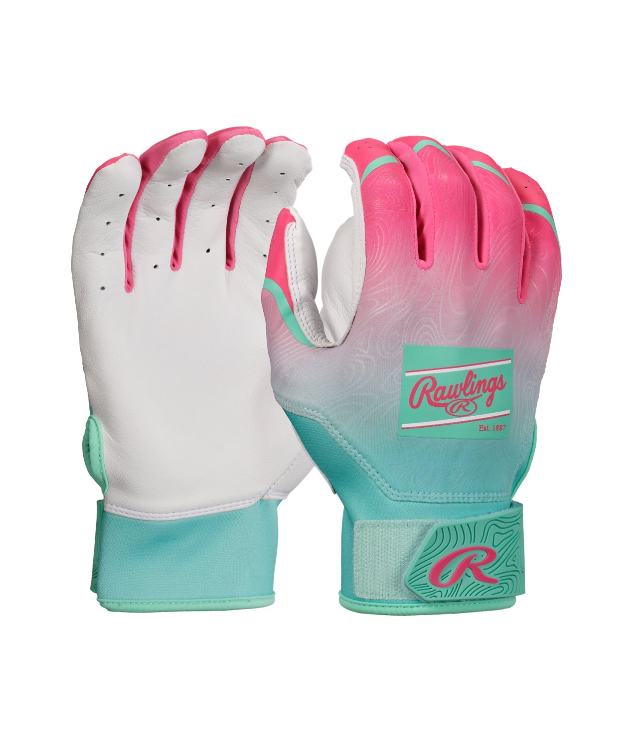 Rawlings Adults' Clout Limited Edition Batting Gloves - view number 4