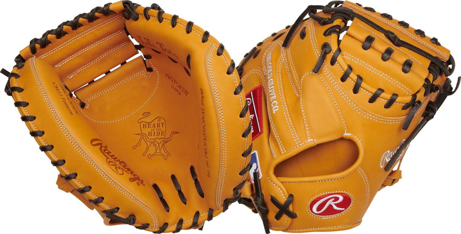 Rawlings Heart of the Hide Traditional Series 33 in Baseball Catchers Mitt                                                       - view number 2