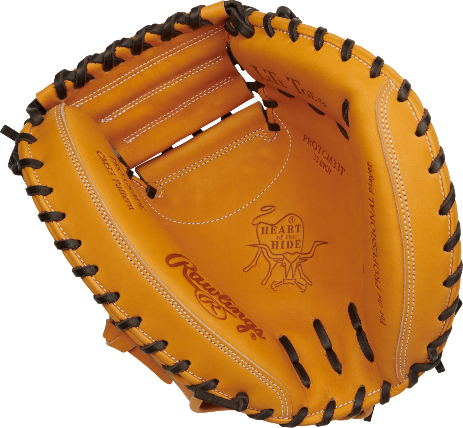 Rawlings Heart of the Hide Traditional Series 33 in Baseball Catchers Mitt                                                       - view number 4