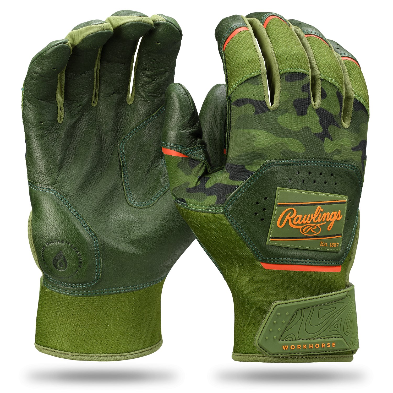 Rawlings Workhorse Batting Gloves - view number 2