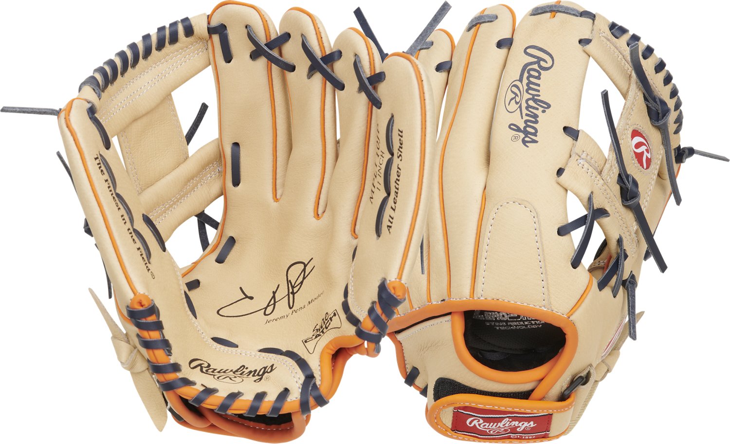 Rawlings Youth 11 in Mark of a Pro Houston Astros Jeremy Pena 3 Baseball All Purpose Glove                                       - view number 2