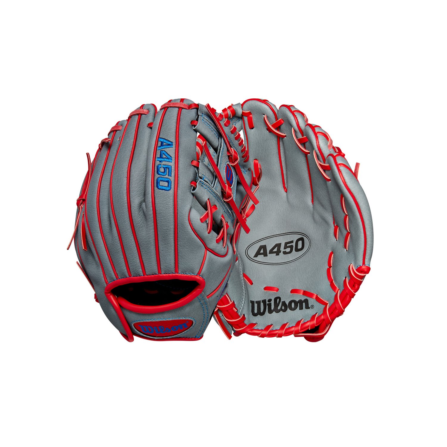 Wilson 10.75 in Youth A450 Infield Baseball Glove - view number 2