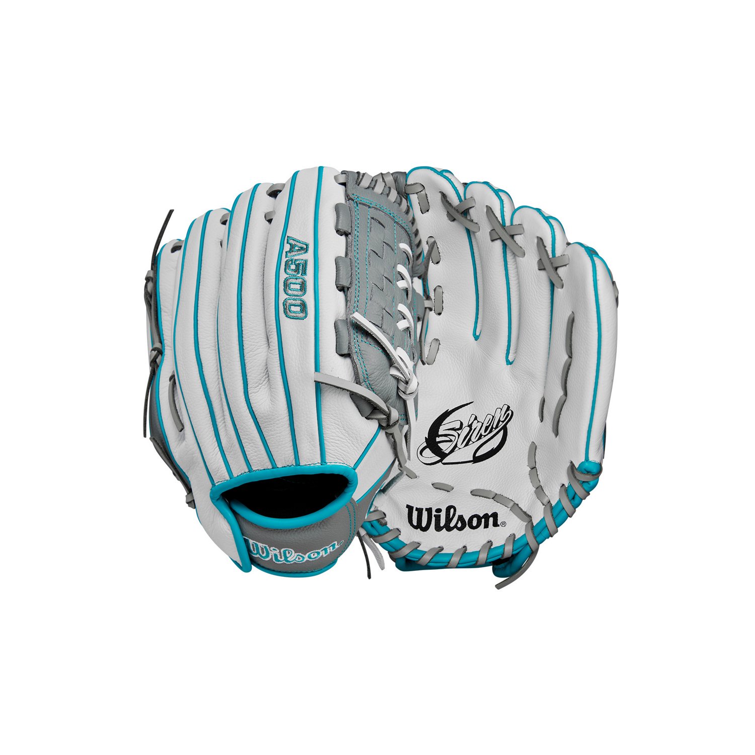 Wilson 11.75 in Youth A500 Siren Fast-Pitch Infield Softball Glove
