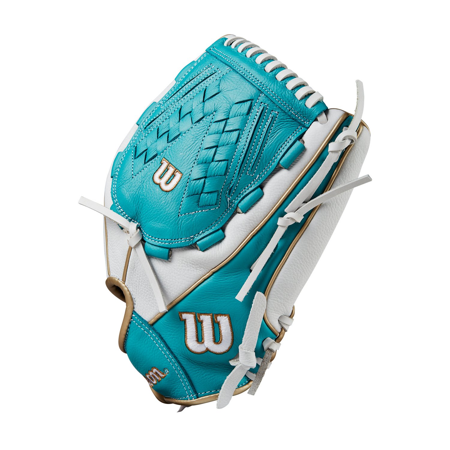 Wilson 12.5 in Youth A500 Siren Fast-Pitch Outfield Softball Glove - view number 5