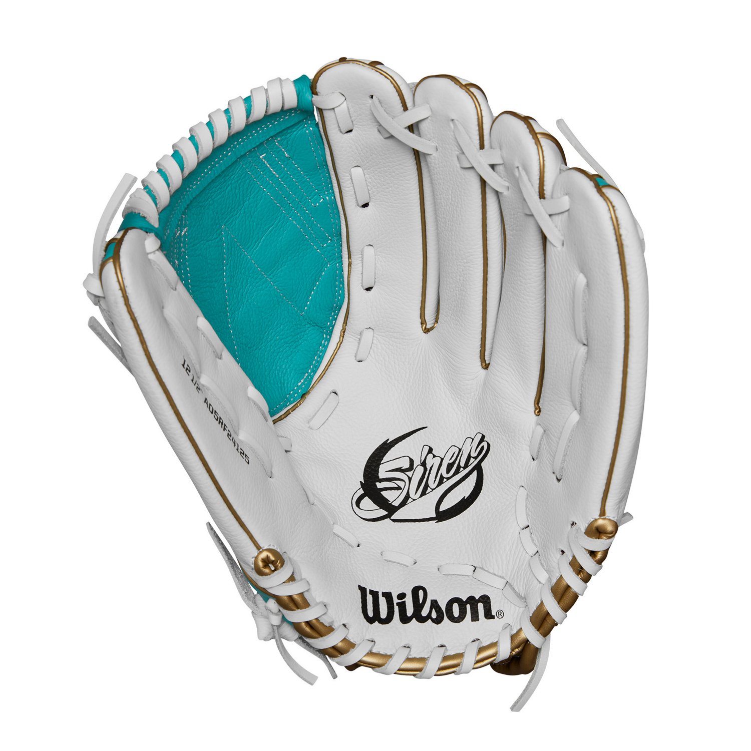 Wilson 12.5 in Youth A500 Siren Fast-Pitch Outfield Softball Glove - view number 4