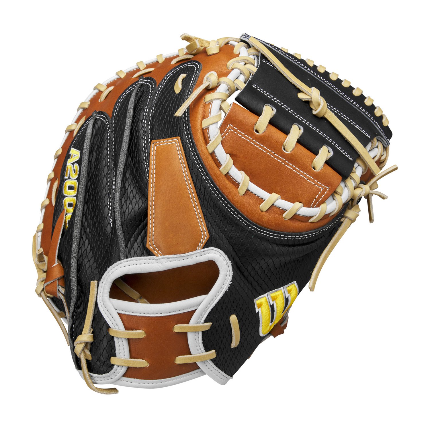 Wilson 2024 A2000 M23 with SuperSkin 33.5” Baseball Catcher’s Mitt - view number 3