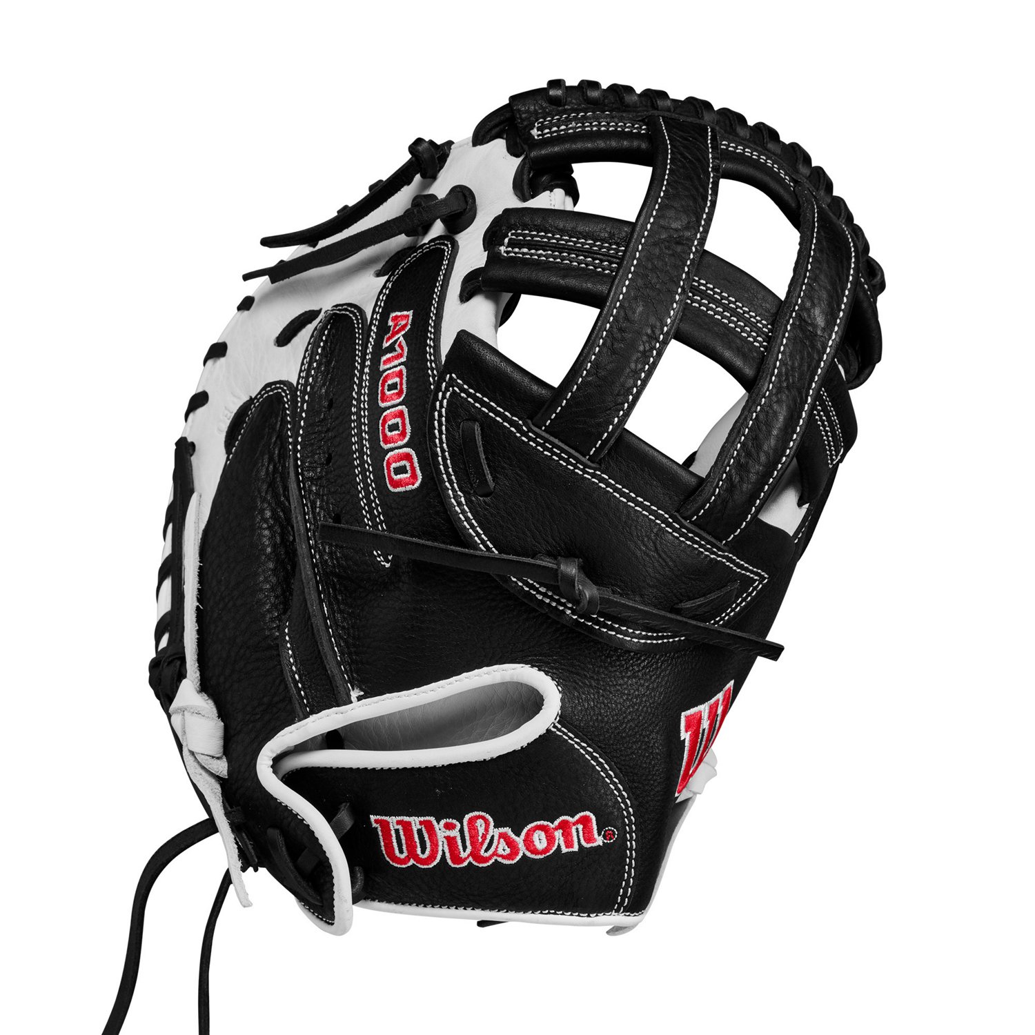 Wilson 33 in A1000 CM33 Fastpitch Softball Catcher’s Mitt                                                                      - view number 3