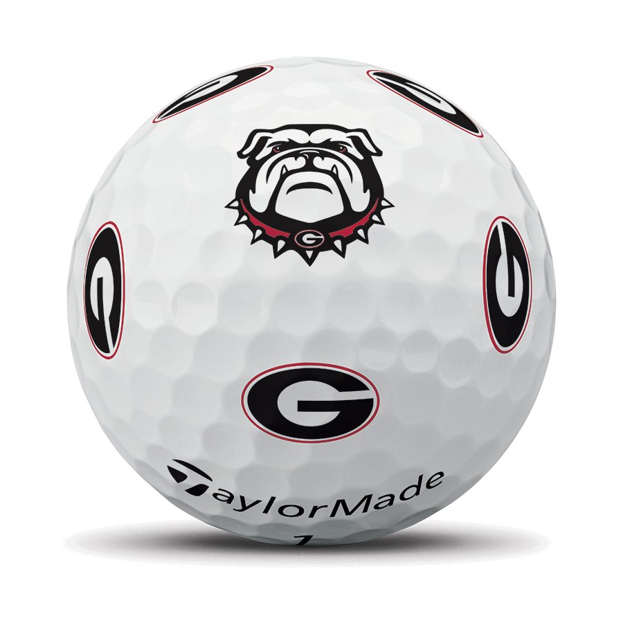 TaylorMade University of Georgia 2024 TP5 Pix Golf Balls - view number 3