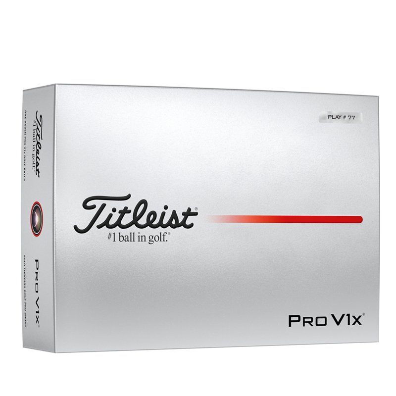 Titleist 2025 ProV1x Golf Balls 12-Pack