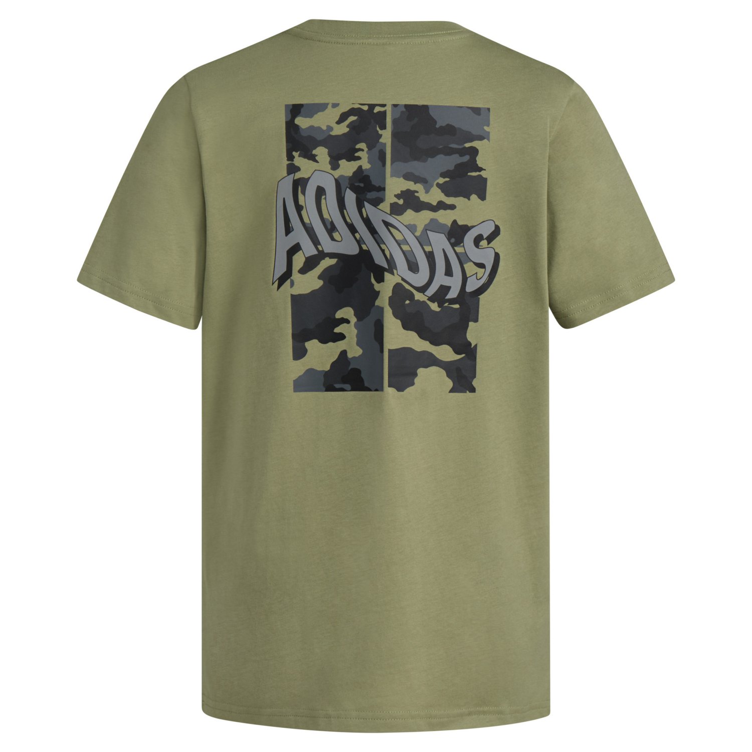 adidas Boys' Camo Mix Up Graphic T-shirt                                                                                         - view number 6