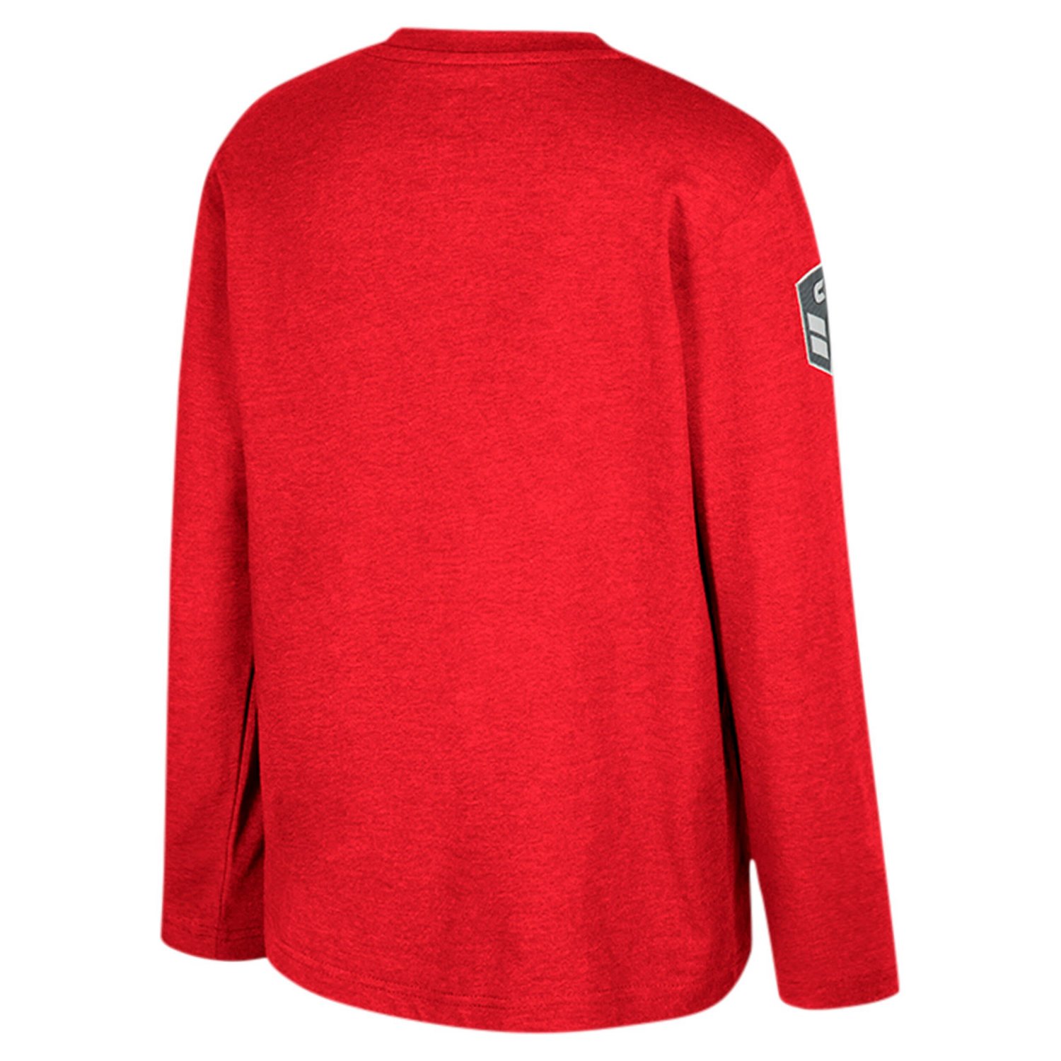 Colosseum Heather Louisville Cardinals OHT Military Appreciation Oorah Long Sleeve T-Shirt - view number 3