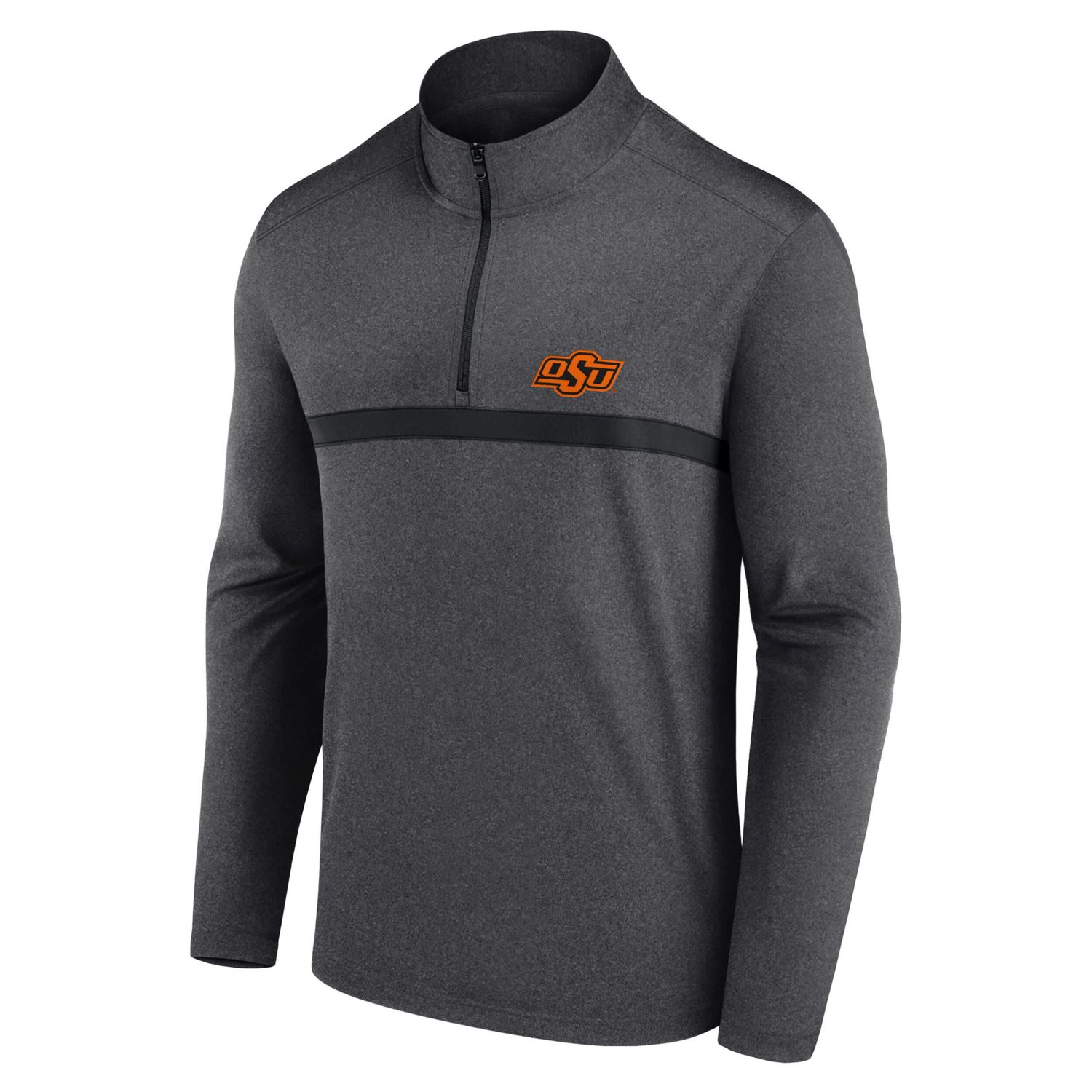 Fanatics Men's Oklahoma State University Head to Head 1/4 Zip Top - view number 2