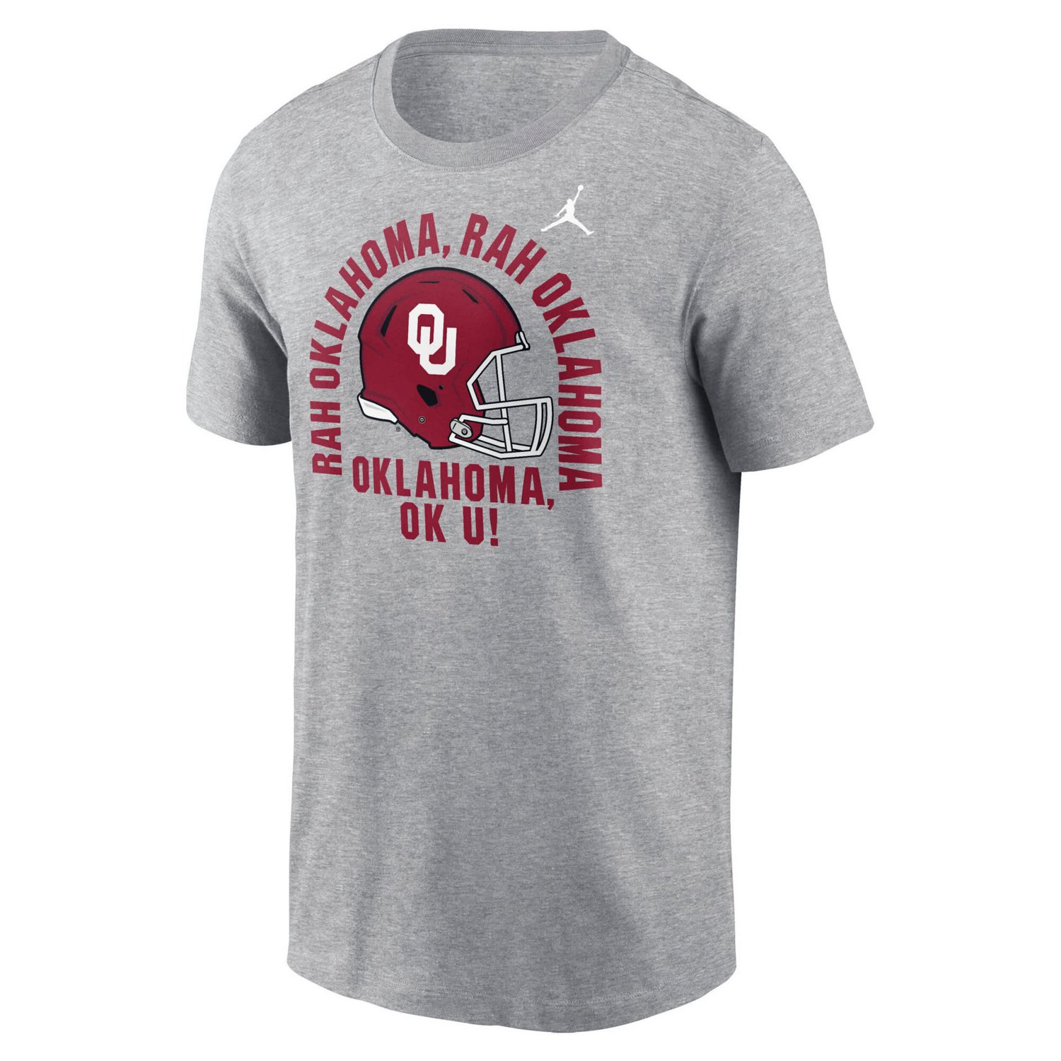 Jordan Men's Oklahoma Local Helmet Cotton T-shirt - view number 2